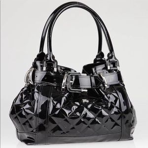 Gorgeous , Authentic, Patent Burberry Beaton Bag